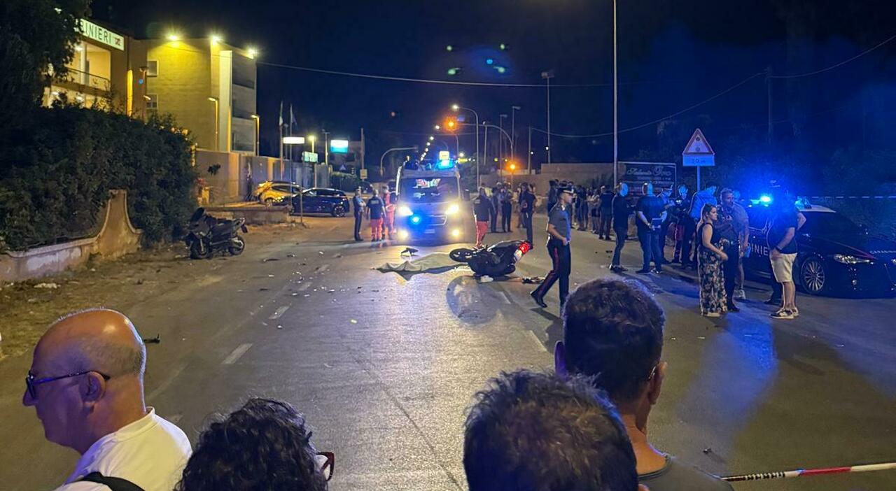 Scontro tra moto e scooter, muore un uomo Scontro tra moto e scooter, muore un uomo