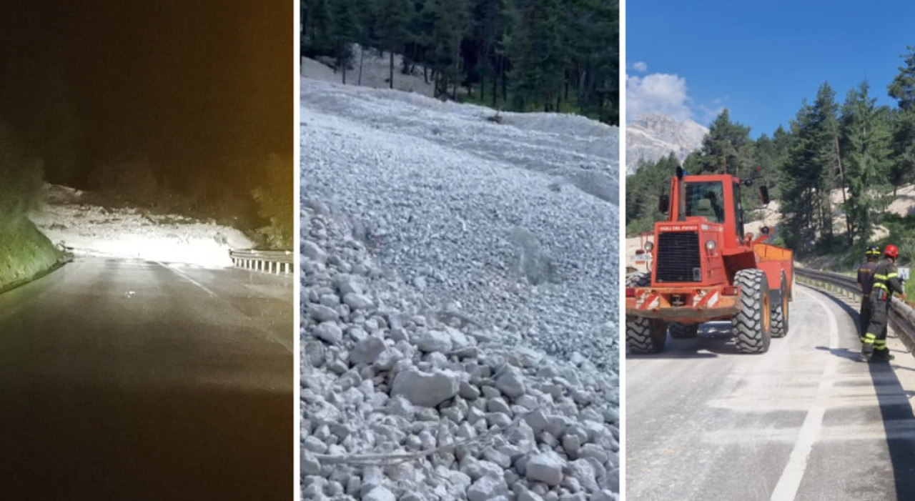 Frana a San Vito, colata di 100 metri per la prima volta sull Frana a San Vito, colata di 100 metri per la prima volta sull