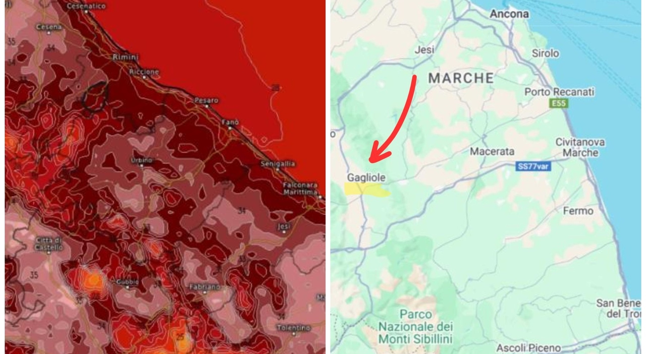 Marche da bollino rosso. Gagliole record: 40,4°. La Regione dal 3 luglio vieta il lavoro all Marche da bollino rosso. Gagliole record: 40,4°. La Regione dal 3 luglio vieta il lavoro all