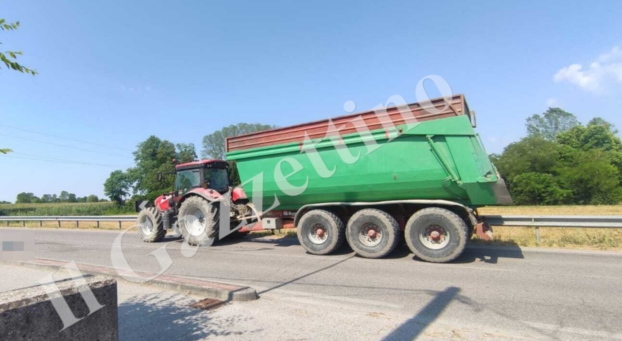incidente tra moto e trattore morto un 45enne