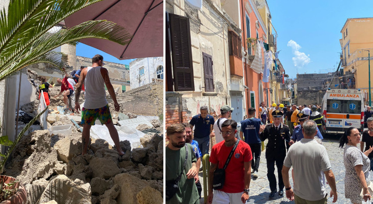 Esplosa bombola del gas a Torre del Greco, il boato e il crollo della palazzina: due feriti. Si continua a scavare tra le macerie