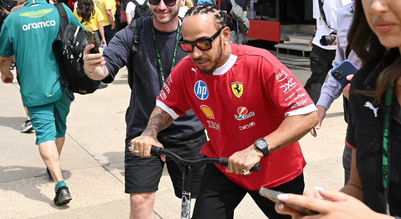 Hamilton a Silverstone
