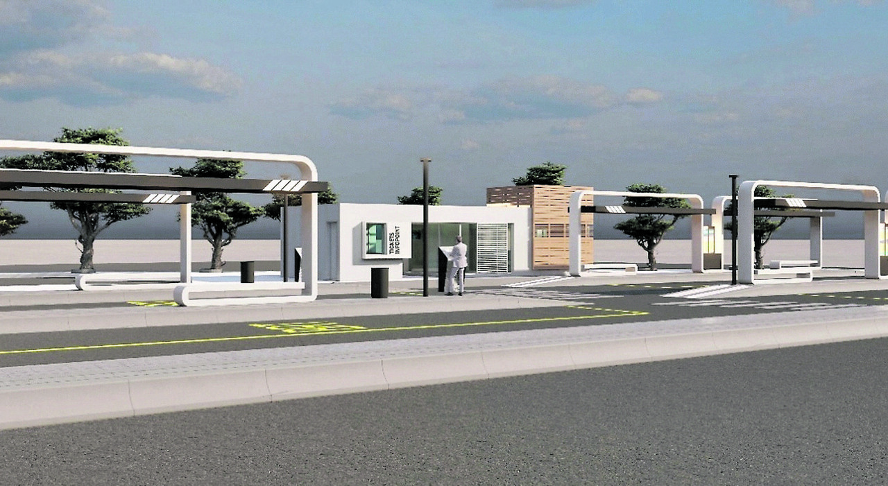 Brt, lavori al via dal capolinea. «Nuova era per il trasporto a Bari» Brt, lavori al via dal capolinea. «Nuova era per il trasporto a Bari»