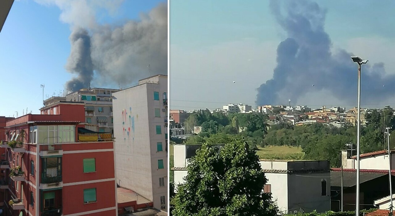 Incidente a un distributore di benzina: esplosione a Roma, il boato sentito fino al centro. «Ci sono alcuni feriti» Incidente a un distributore di benzina: esplosione a Roma, il boato sentito fino al centro. «Ci sono alcuni feriti»
