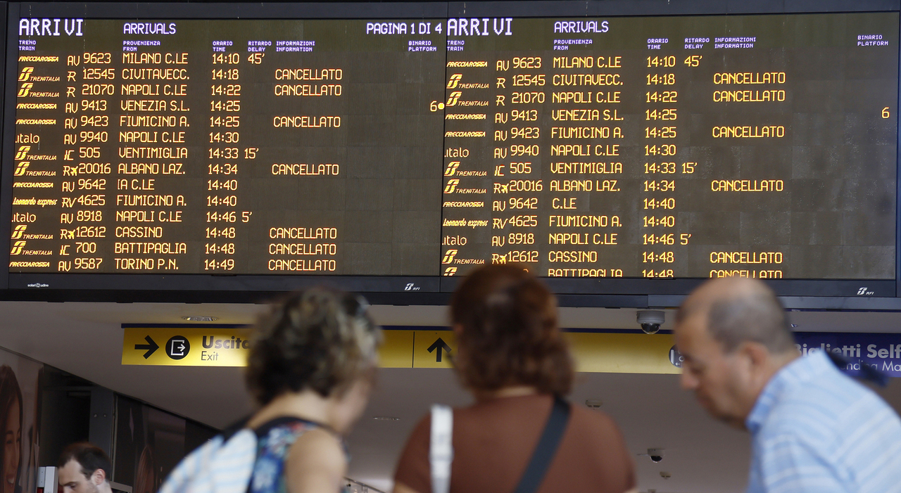 Sciopero treni 7 e 8 luglio, chi si ferma (e quando): orari, modalità, fasce di garanzia, città coinvolte e motivazioni. La guida Sciopero treni 7 e 8 luglio, chi si ferma (e quando): orari, modalità, fasce di garanzia, città coinvolte e motivazioni. La guida