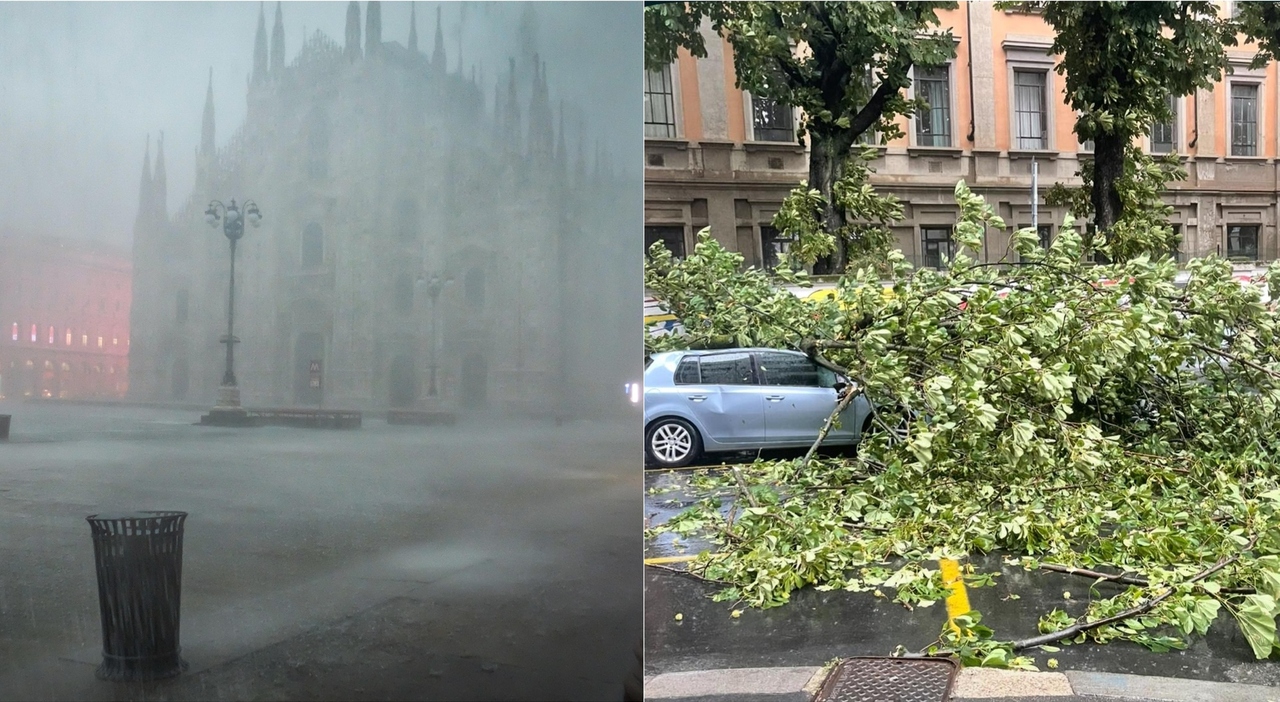 Meteo, allerta supercelle su mezza Italia. Maltempo a Milano, donna uccisa da un albero: arrivano grandine e venti fino a 100 km/h Meteo, allerta supercelle su mezza Italia. Maltempo a Milano, donna uccisa da un albero: arrivano grandine e venti fino a 100 km/h