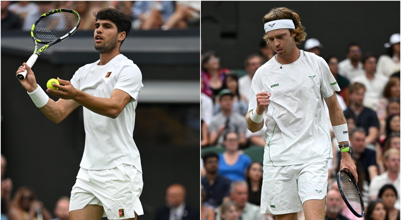 Alcaraz Rublev diretta 6 7 6 3 3 3: gli ottavi di finale a Wimbledon. Dove vederla in tv e streaming Alcaraz Rublev diretta 6 7 6 3 3 3: gli ottavi di finale a Wimbledon. Dove vederla in tv e streaming