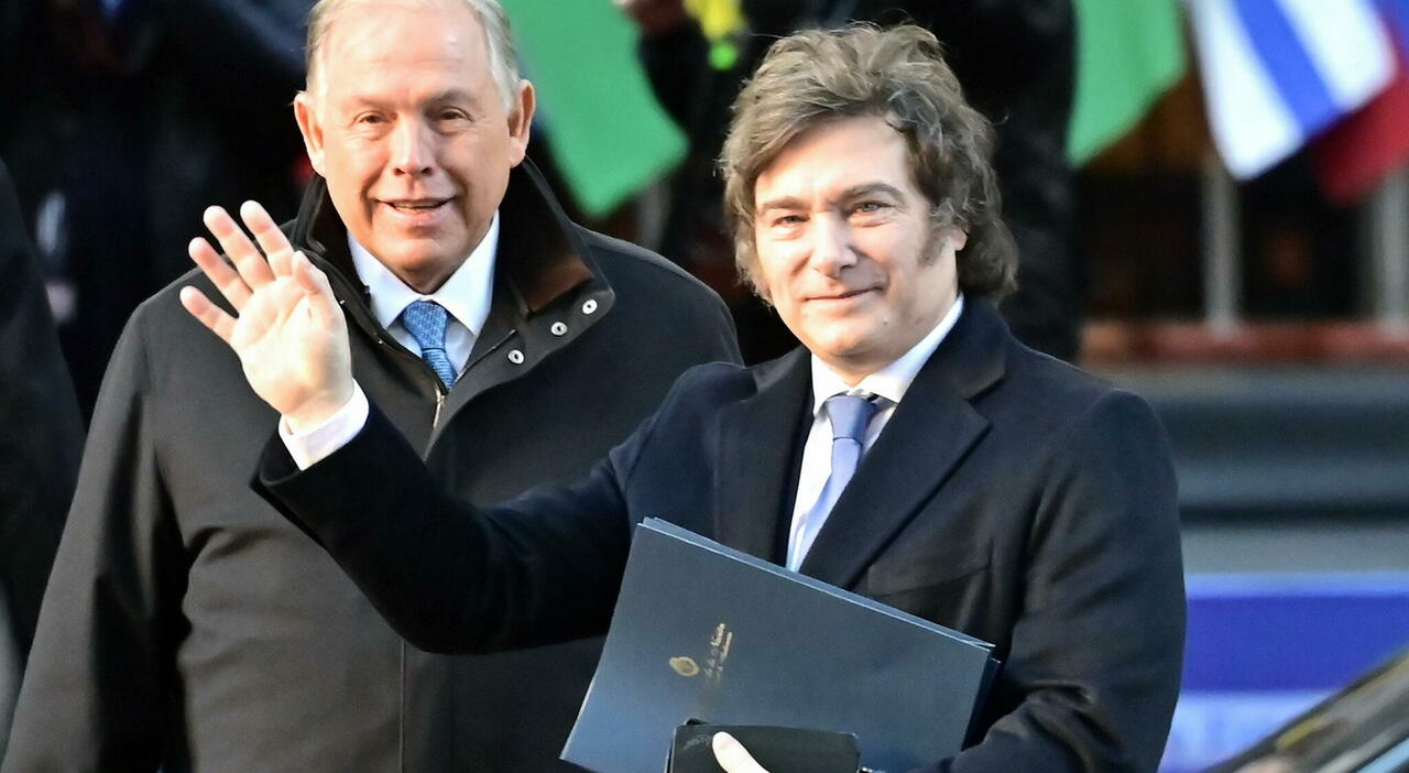 Il presidente argentino Javier Milei