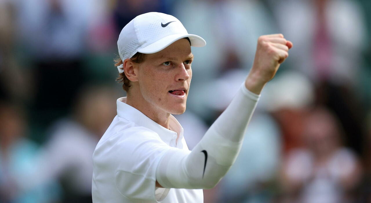 Sinner in semifinale a Wimbledon: l Sinner in semifinale a Wimbledon: l