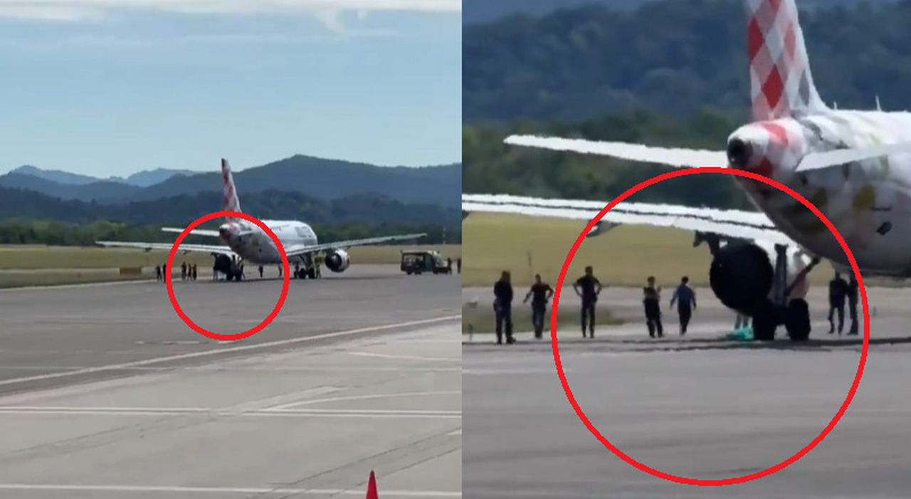 Orio al Serio, il video di Andrea Russo inseguito da un solo poliziotto: come è arrivato sotto l Orio al Serio, il video di Andrea Russo inseguito da un solo poliziotto: come è arrivato sotto l