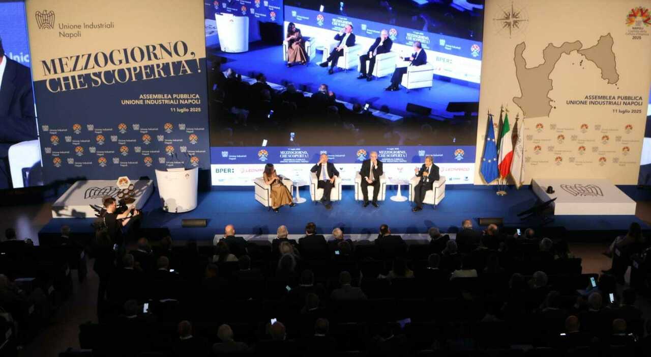 unione industriali napoli meloni se il sud cresce 232 beneficio per tutta la nazione