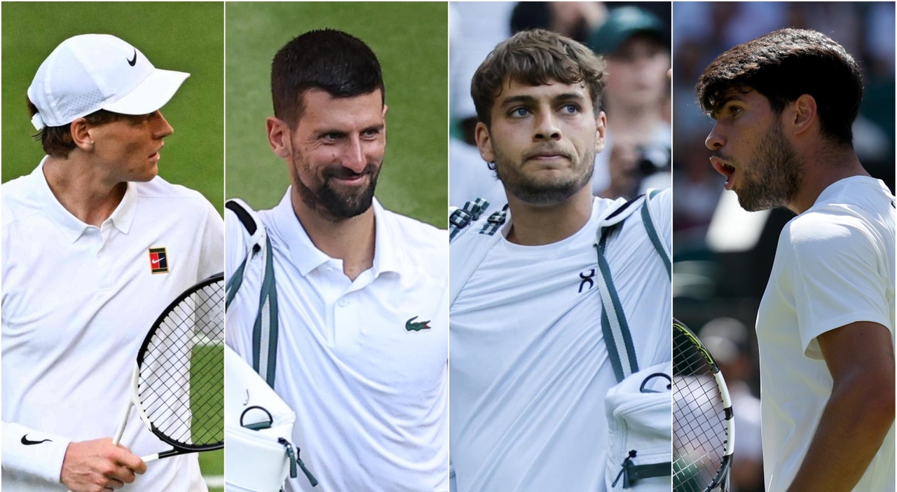 Wimbledon 2025, le pagelle: Sinner (10), Alcaraz (8,5), Cobolli (8) sfida il suo idolo, Fognini (7) chiude in bellezza, Djokovic (8) eterno Wimbledon 2025, le pagelle: Sinner (10), Alcaraz (8,5), Cobolli (8) sfida il suo idolo, Fognini (7) chiude in bellezza, Djokovic (8) eterno