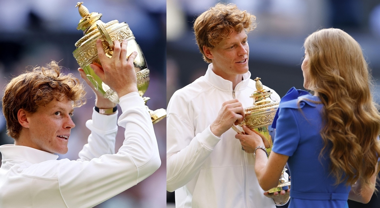 Sinner batte Alcaraz e vince Wimbledon: per la prima volta un italiano è il re di Wimbledon Sinner batte Alcaraz e vince Wimbledon: per la prima volta un italiano è il re di Wimbledon