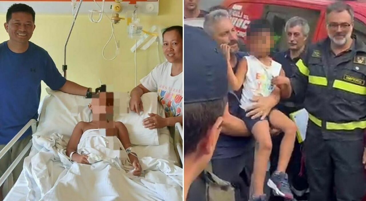 Bambino ritrovato, Allen dimesso dall Bambino ritrovato, Allen dimesso dall