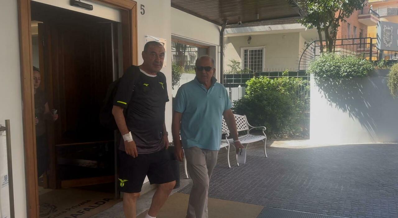 Sarri, malore dopo l Sarri, malore dopo l
