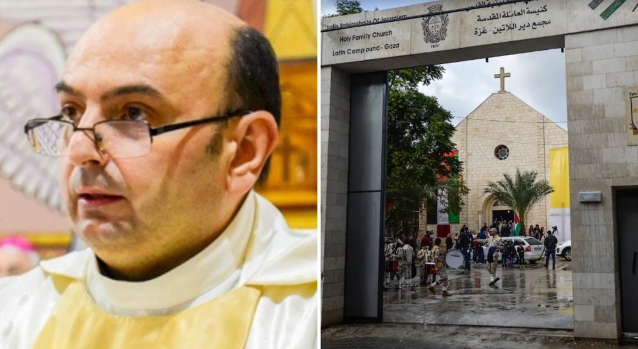 Gaza, colpita la chiesa della Sacra Famiglia: due morti. Ferito a una gamba padre Gabriel Romanelli. Meloni: «Attacchi inaccettabili di Israele su civili» Gaza, colpita la chiesa della Sacra Famiglia: due morti. Ferito a una gamba padre Gabriel Romanelli. Meloni: «Attacchi inaccettabili di Israele su civili»