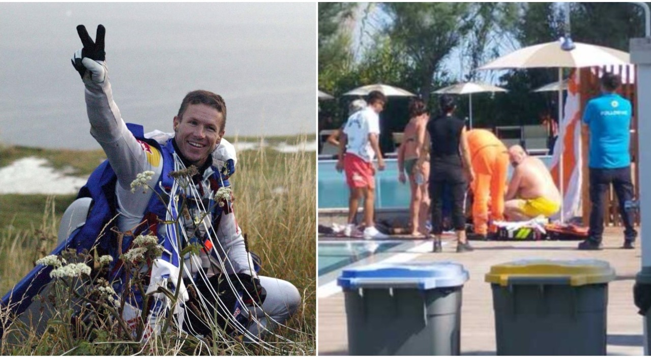 felix baumgartner morto dopo un malore mentre faceva parapendio il paracadutista dei record precipitato su una piscina a porto sant elpidio