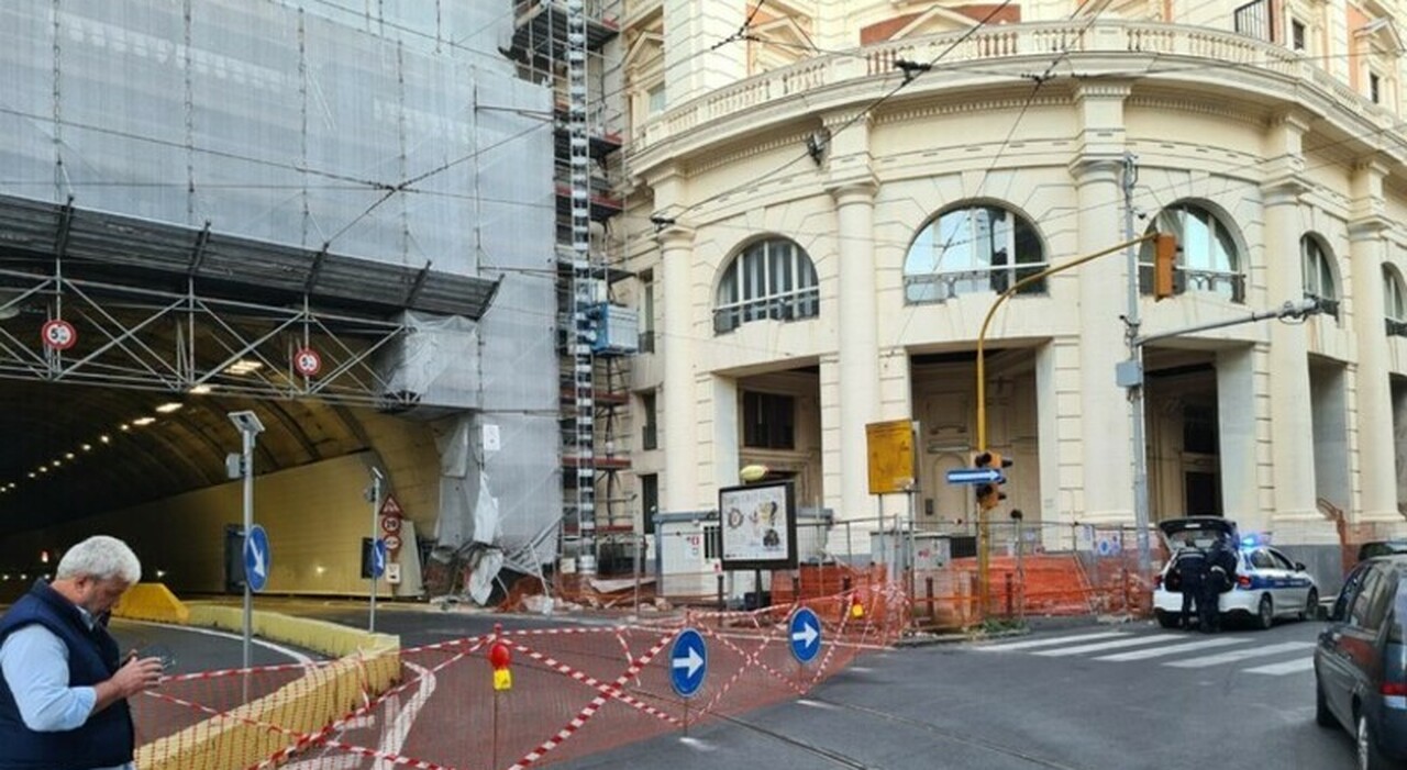 Night Closures for New Tram Line Construction