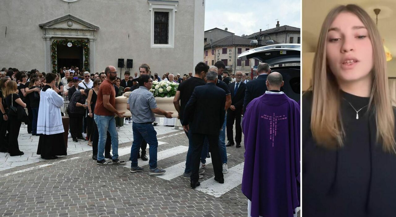 Gaia De Gol morta a 15 anni schiacciata da un masso sul Piave: al funerale il ricordo dell Gaia De Gol morta a 15 anni schiacciata da un masso sul Piave: al funerale il ricordo dell