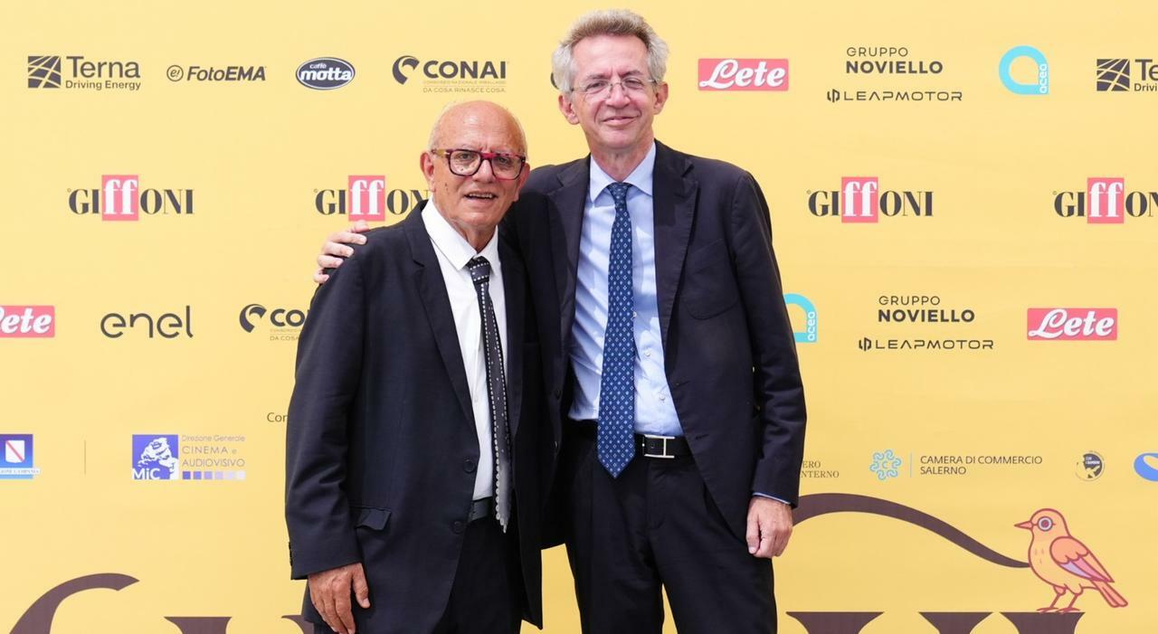 Manfredi al Giffoni 2025, sfida periferie: «Qui i giovani ritornano, la città diventa attrattiva»