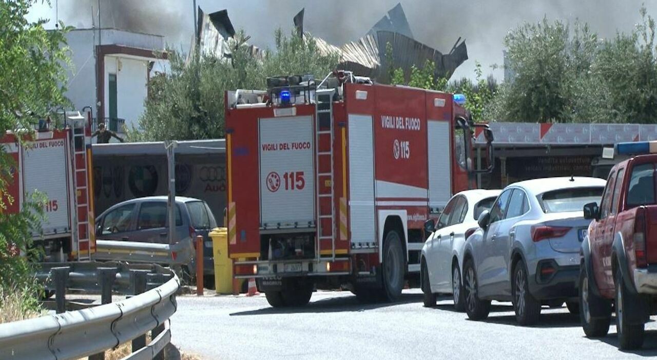 Incendio al centro rifiuti, Arpa segnala livelli rilevanti di diossina Incendio al centro rifiuti, Arpa segnala livelli rilevanti di diossina