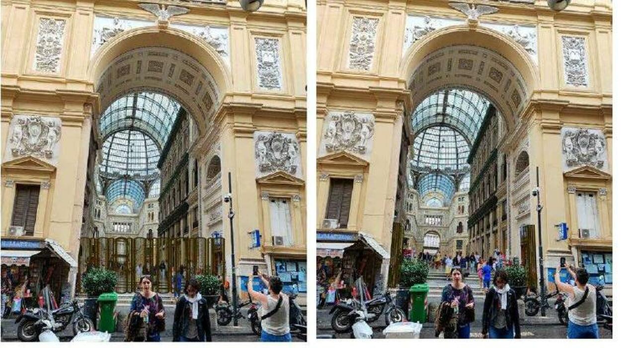 Napoli, Galleria Umberto: cancelli d?autore contro vandali e degrado Napoli, Galleria Umberto: cancelli d?autore contro vandali e degrado