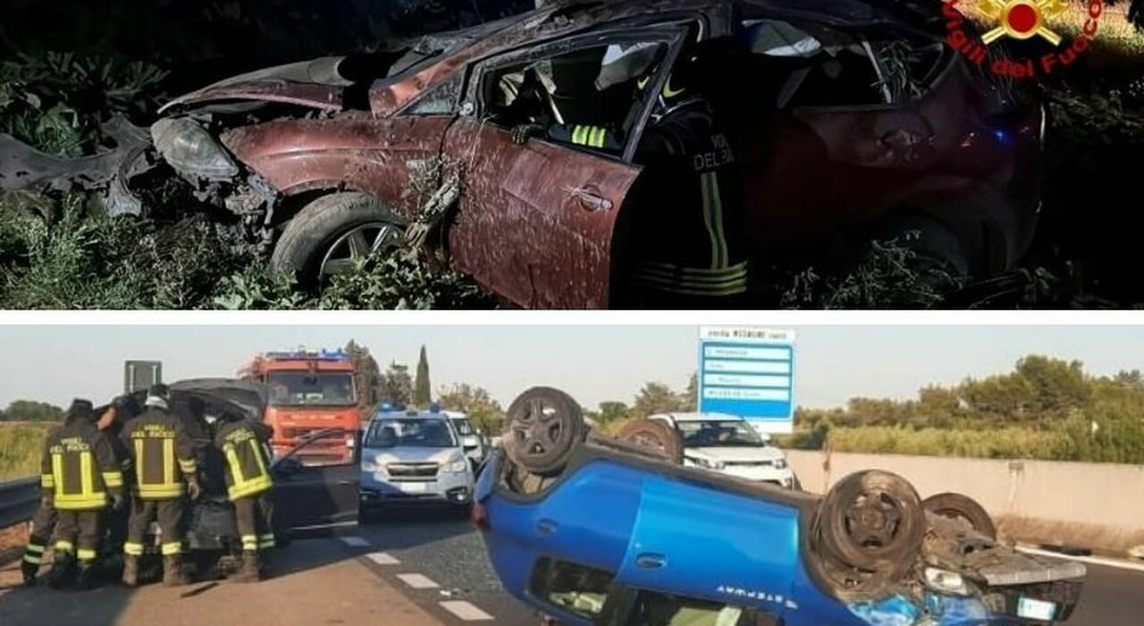 Due incidenti nel Brindisino in poche ore, un Due incidenti nel Brindisino in poche ore, un