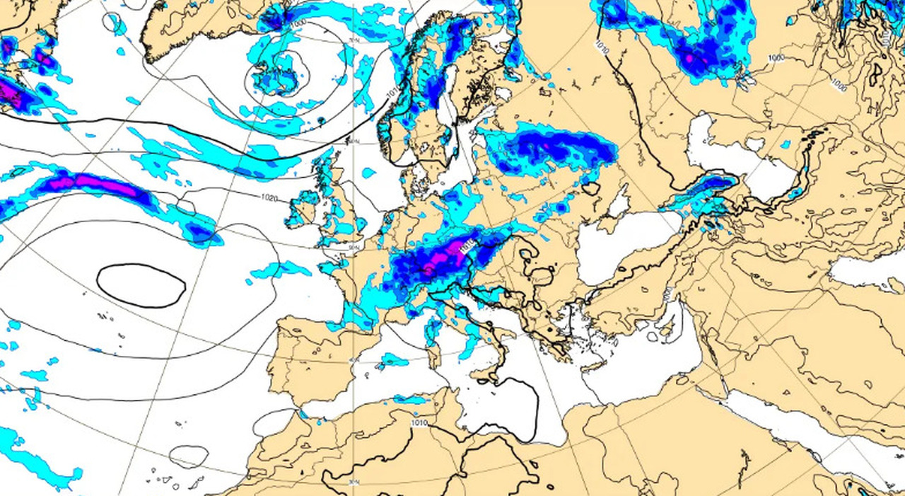 ciclone circe in arrivo dall irlanda stop al caldo africano ecco dove e quando le previsioni del weekend