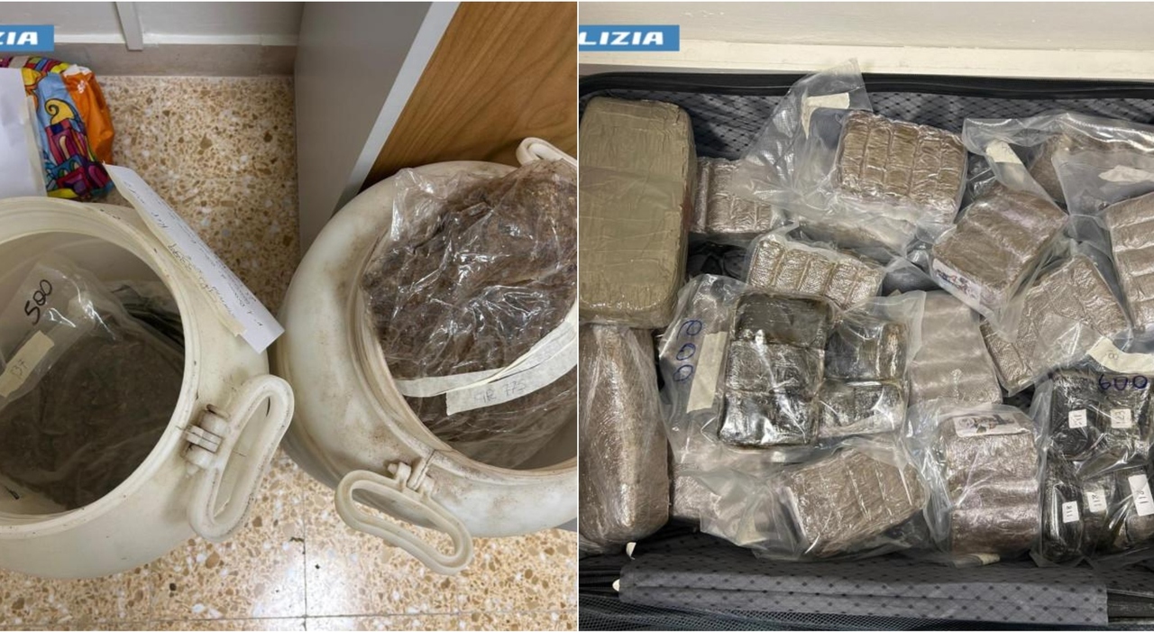 Salento, droga nascosta dietro un passaggio segreto: tre arresti, sequestrati 78 kg di stupefacenti e un ordigno Salento, droga nascosta dietro un passaggio segreto: tre arresti, sequestrati 78 kg di stupefacenti e un ordigno
