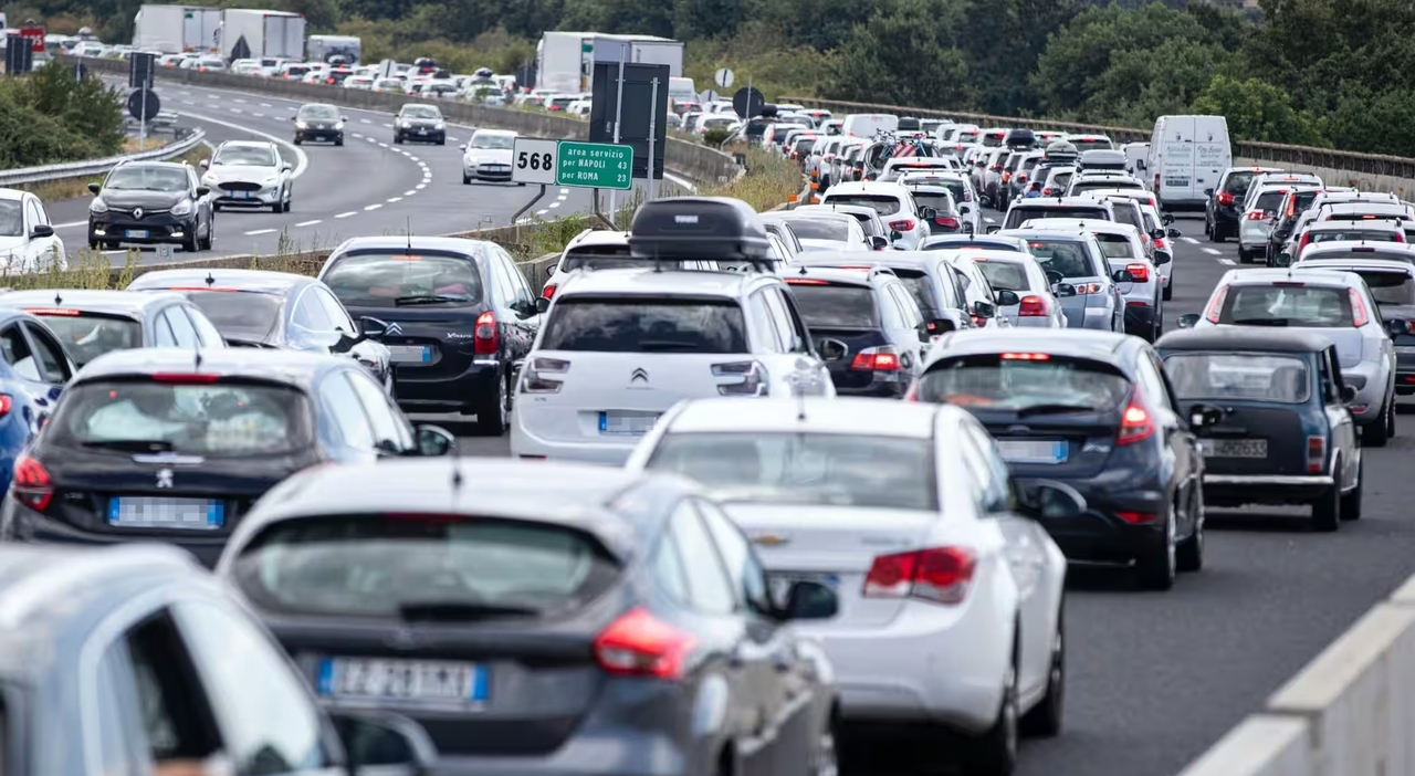 esodo estivo in autostrada