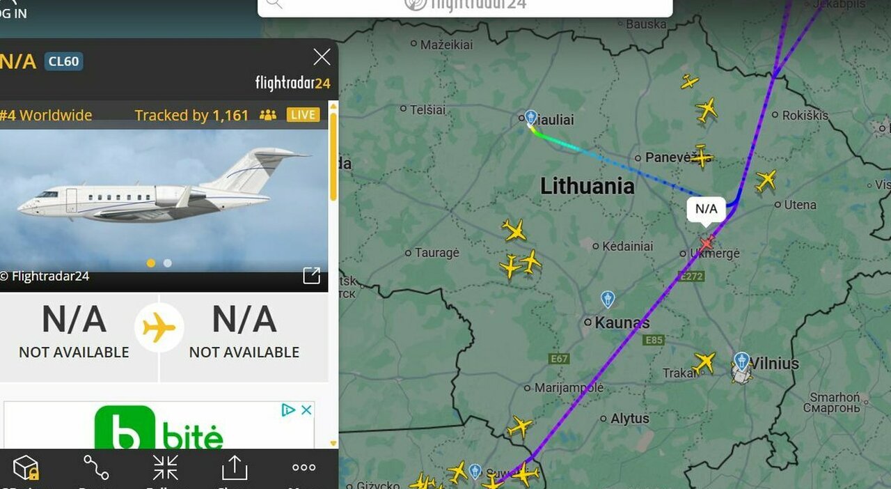 drone della bielorussia sorvola la lituania la nato invia quattro aerei da ricognizione vilnius a mosca non vogliamo essere toccati