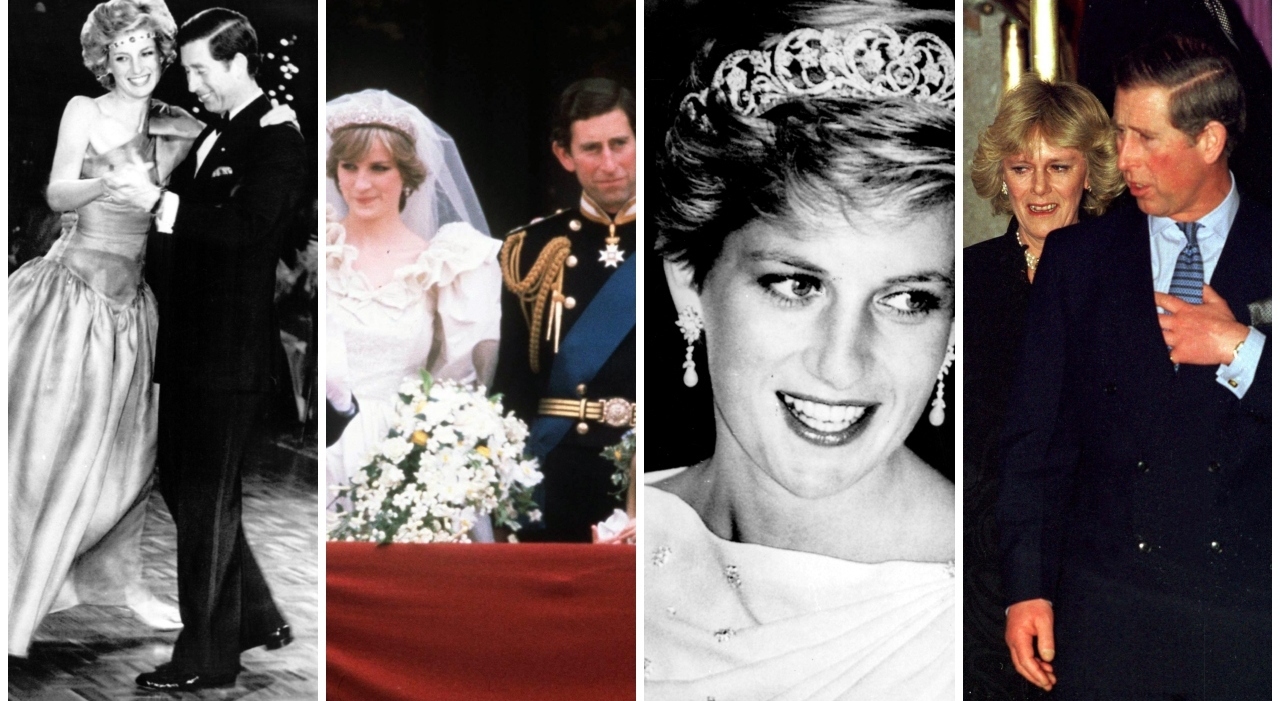 Carlo e Diana, 44 anni fa il matrimonio reale: l Carlo e Diana, 44 anni fa il matrimonio reale: l