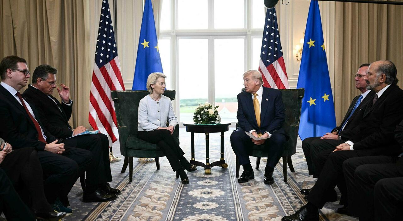 Dazi, tensione Usa Europa sul testo dell Dazi, tensione Usa Europa sul testo dell