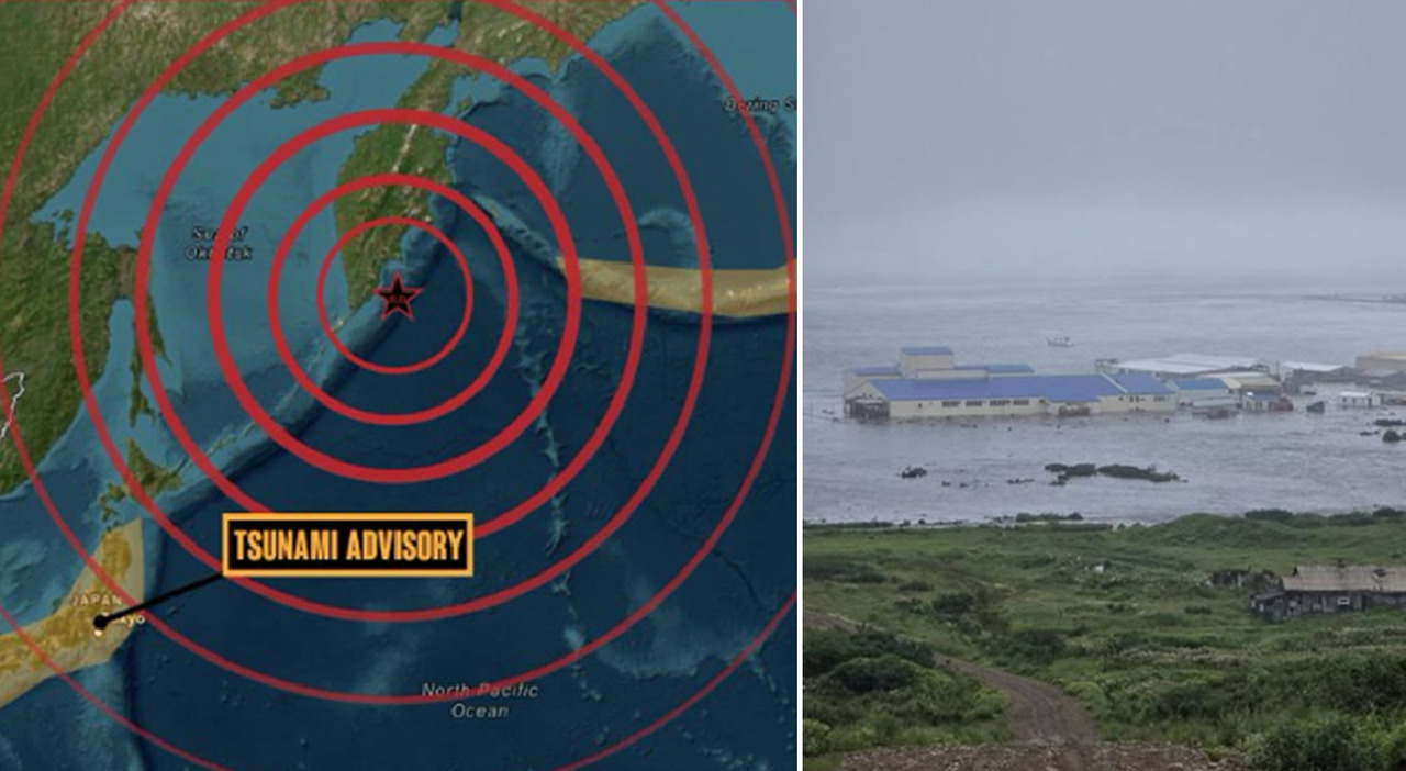 Terremoto e tsunami Kamchatka: magnitudo 8.8, molti feriti. Allerta in Russia, Guam, Giappone, Alaska e Hawaii Terremoto e tsunami Kamchatka: magnitudo 8.8, molti feriti. Allerta in Russia, Guam, Giappone, Alaska e Hawaii