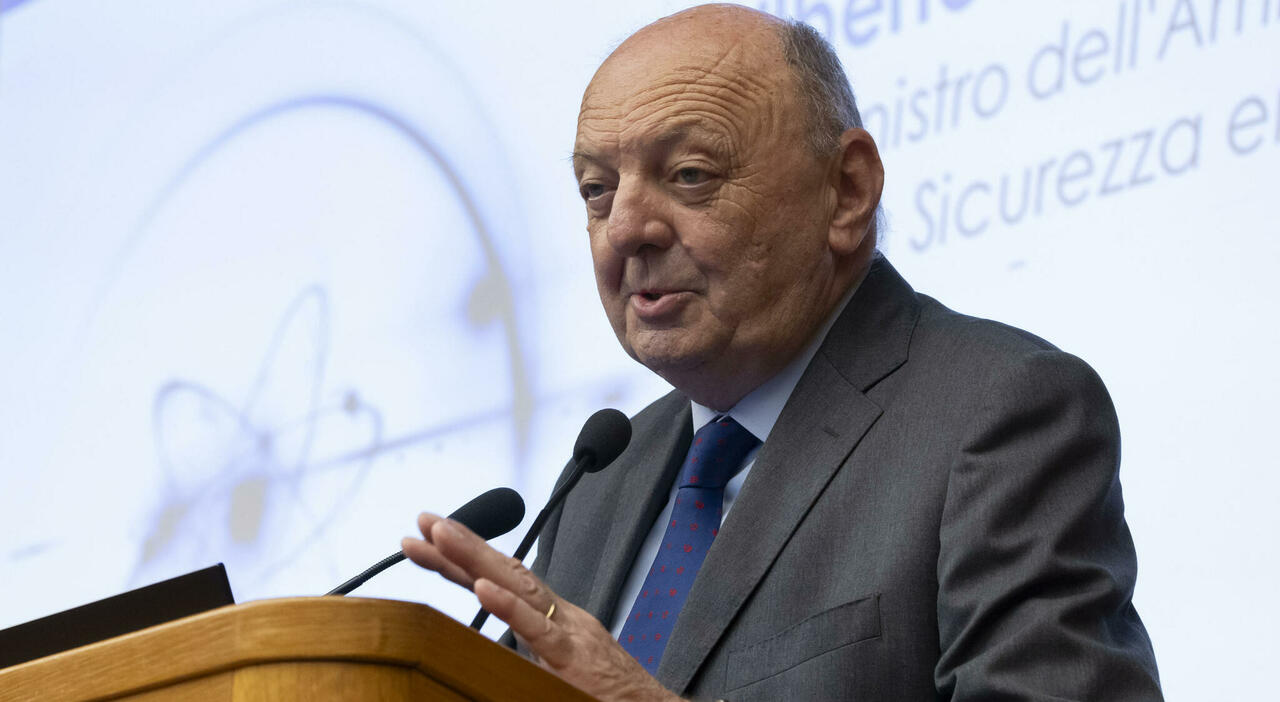 il ministro dell'Ambiente e della sicurezza energetica Gilberto Pichetto Fratin