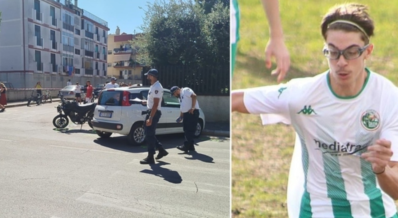 Auto sbatte contro una moto, Antonio Di Cristo muore sul colpo a soli 17 anni: in stato di shock il conducente 80enne Auto sbatte contro una moto, Antonio Di Cristo muore sul colpo a soli 17 anni: in stato di shock il conducente 80enne