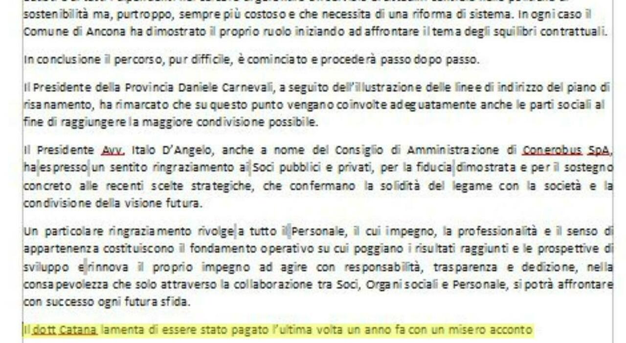 Conerobus, troppi debiti ma quando paghi Catana? Il consulente nel comunicato dell?azienda: solo un misero acconto un anno fa Conerobus, troppi debiti ma quando paghi Catana? Il consulente nel comunicato dell?azienda: solo un misero acconto un anno fa