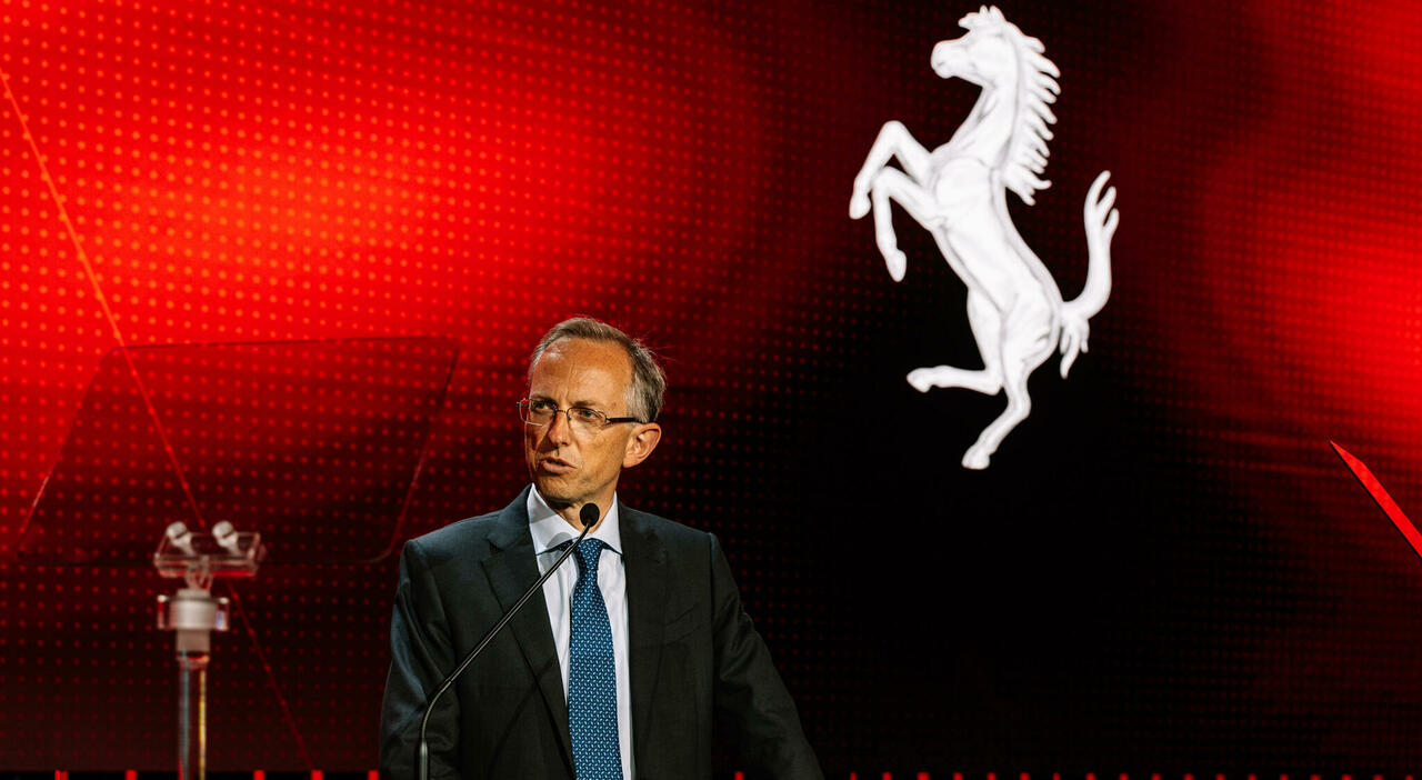 l'amministratore delegato di Ferrari, Benedetto Vigna