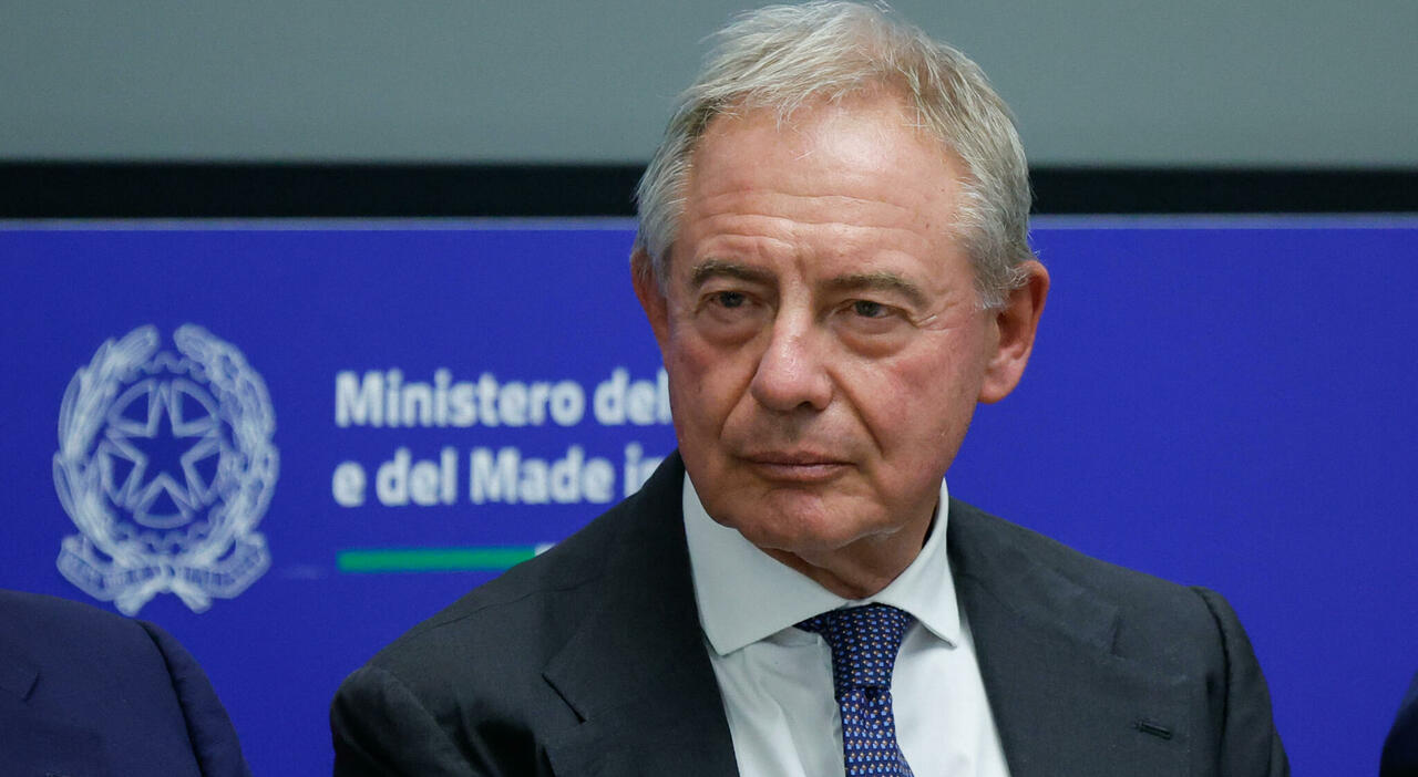 Il ministro delle Imprese e del Made in Italy Adolfo Urso