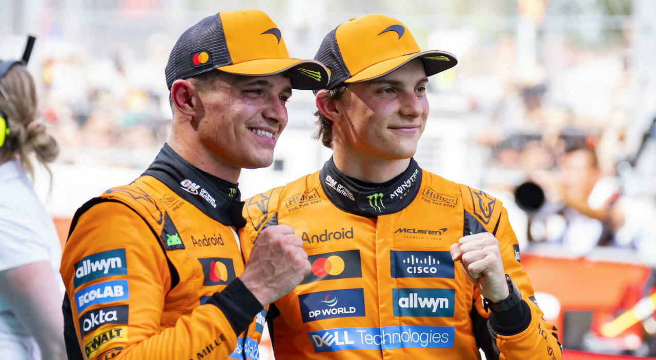 Oscar Piastri e Lando Norris