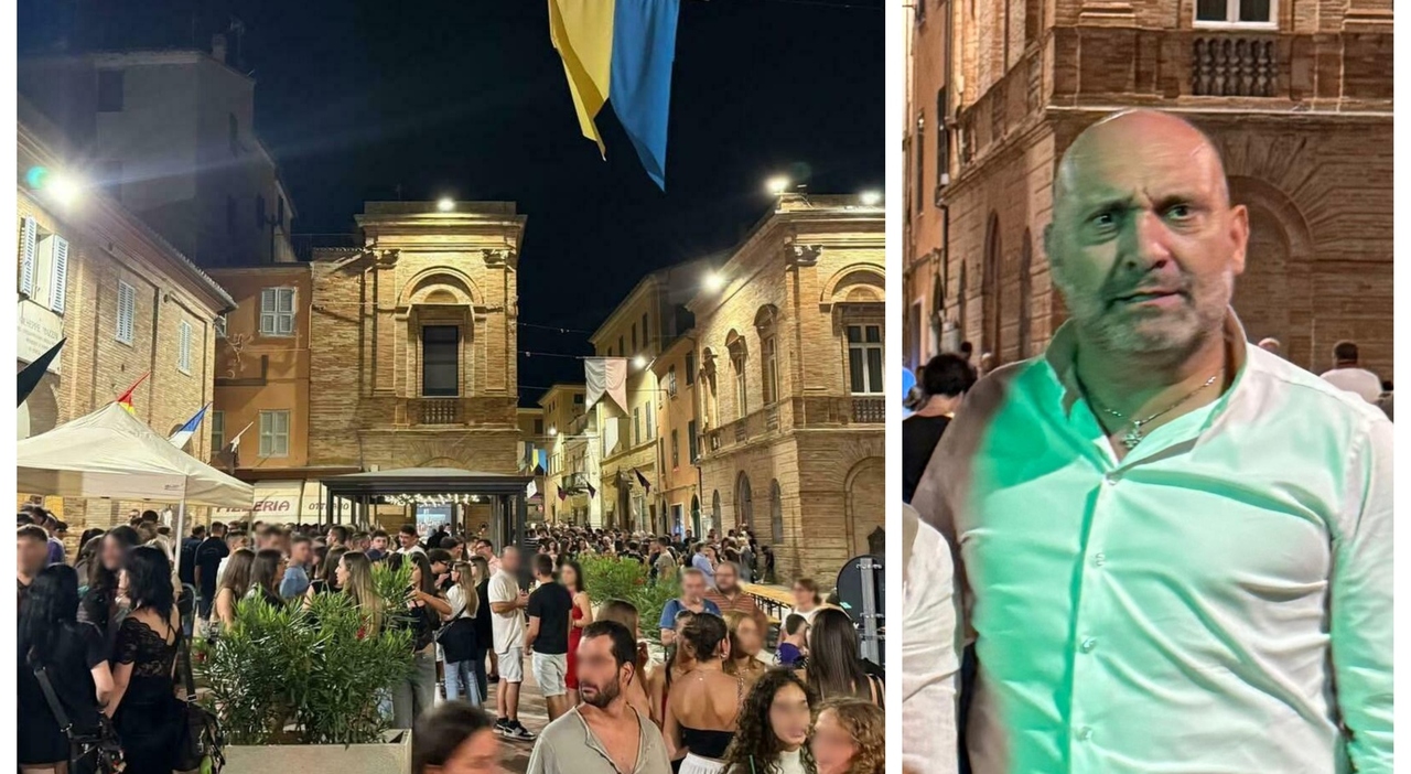 filottrano la musica 232 troppo alta non dormo volano schiaffi il sindaco aggredito braccio afferrato con forza denuncia una donna