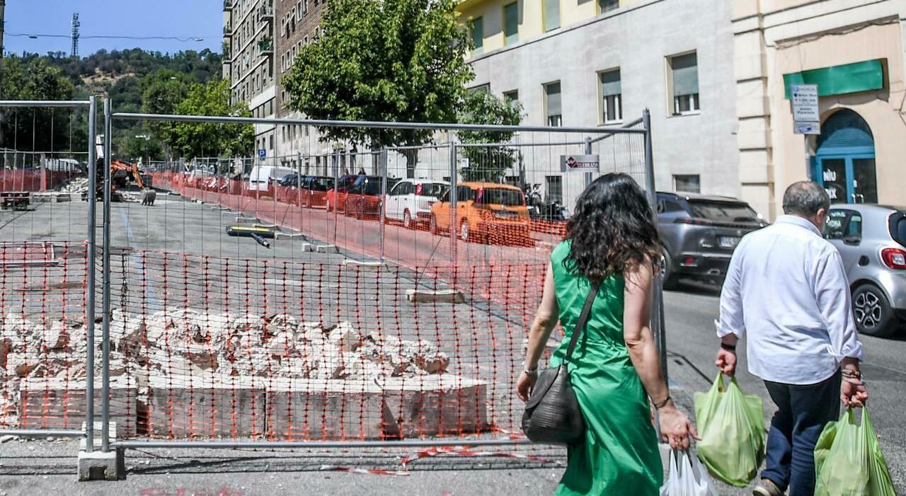 PER CARINI Cantiere Grab pista ciclabile in Via Guido Reni. foto PAOLO CAPRIOLI/AG.TOIATI