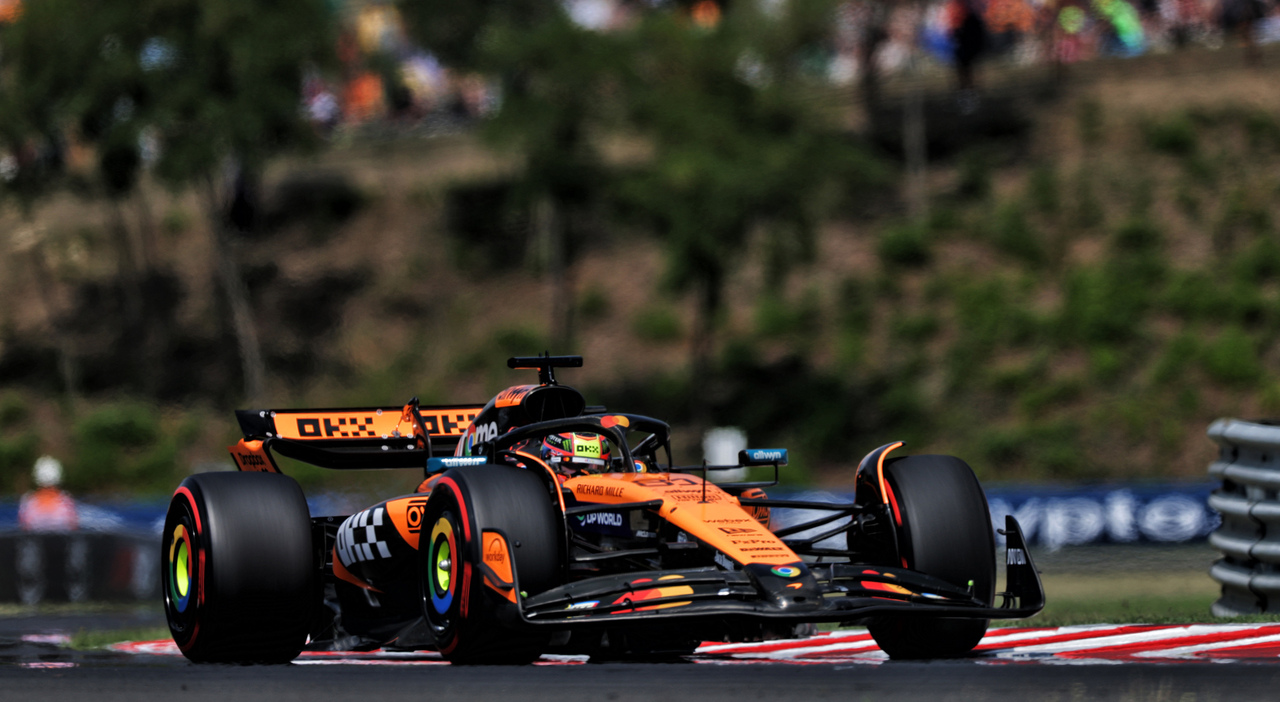 GP di Budapest, libere 3: Piastri ha la meglio su Norris, Ferrari si conferma la seconda forza, Antonelli quinto