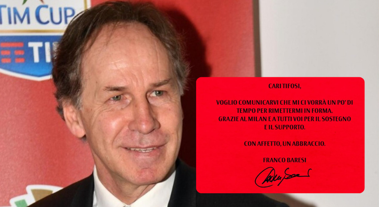 Franco Baresi operato per un nodulo ai polmoni, l Franco Baresi operato per un nodulo ai polmoni, l