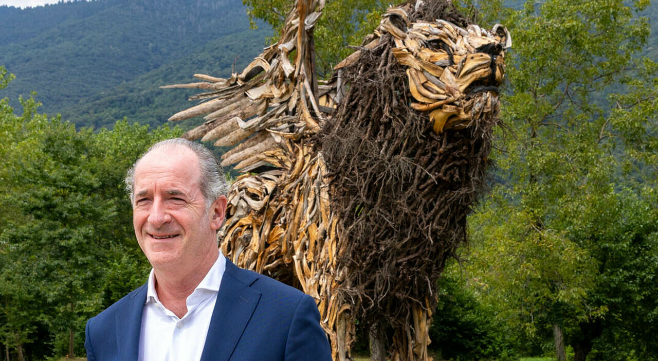 Luca Zaia: «La mia lista? Decide il candidato, io ci sono. Nel simbolo il leone c?è sempre, ruggisce e ha gli artigli» Luca Zaia: «La mia lista? Decide il candidato, io ci sono. Nel simbolo il leone c?è sempre, ruggisce e ha gli artigli»