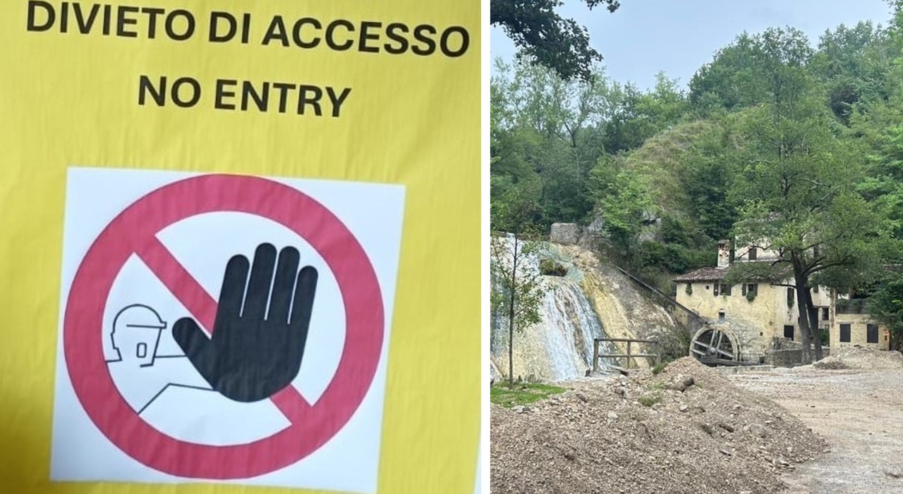 Molinetto della Croda, arriva la stretta anti curiosi: multe e cartelli «a grandezza d Molinetto della Croda, arriva la stretta anti curiosi: multe e cartelli «a grandezza d