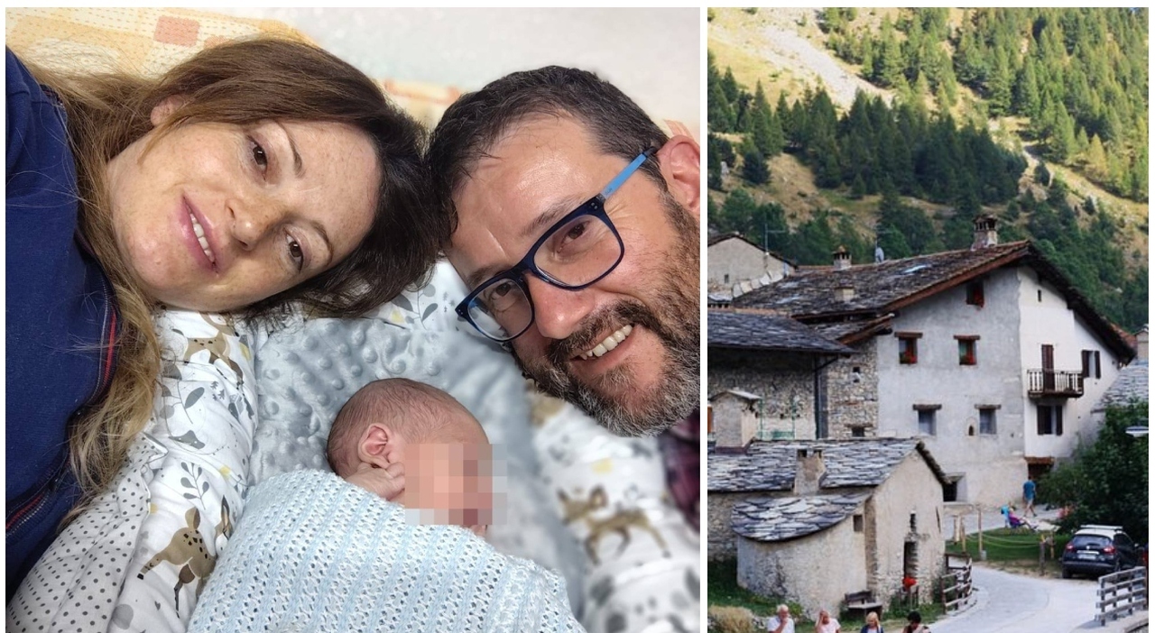 nasce un neonato a chiappera dopo 37 anni i genitori con noah nel borgo siamo in sei gli mancheranno delle cose ma la natura gliene regaler224 altre