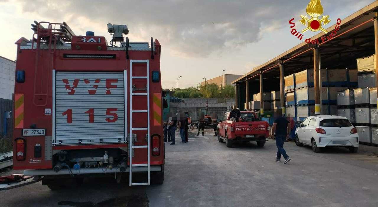 operaio morto a rocca d evandro travolto da una frana