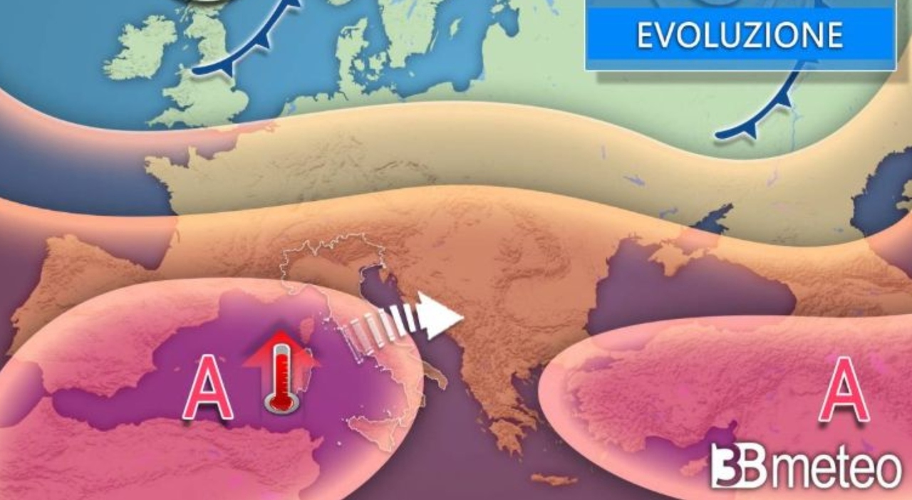 Meteo, Caronte piomba sull Meteo, Caronte piomba sull