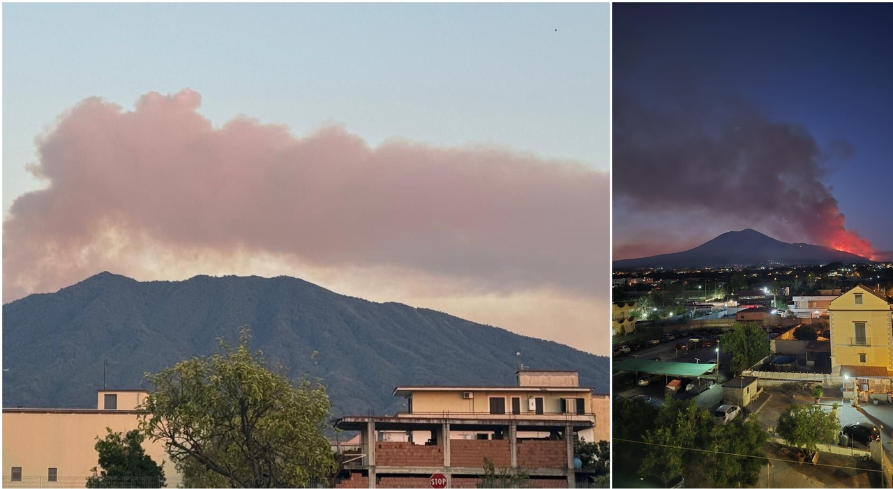Incendio sul Vesuvio, ?Musumeci firma lo stato di mobilitazione nazionale: in fumo circa 480 ettari di verde, fiamme vicino alle case Incendio sul Vesuvio, ?Musumeci firma lo stato di mobilitazione nazionale: in fumo circa 480 ettari di verde, fiamme vicino alle case